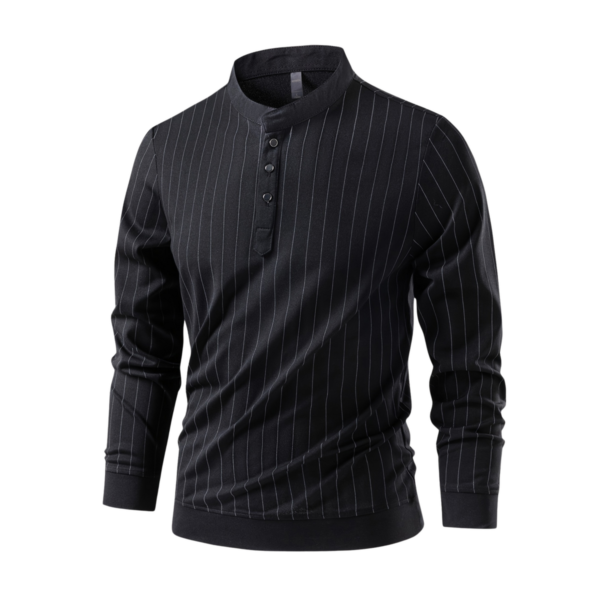 TALLEYRAND | CAMISA DE RAYA DIPLOMATICA CON CUELLO MAO