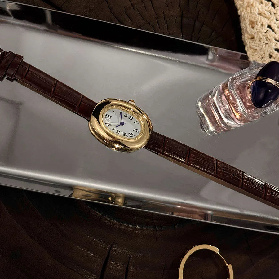 OVALINE | RELOJ DE CUARZO OVALADO