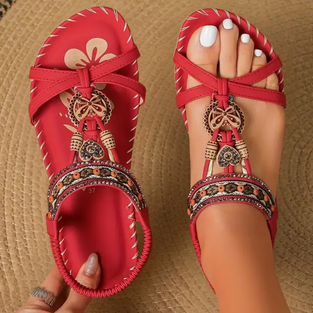 Esther | Sandalias Estilo Ibiza que Combinan Confort y Elegancia