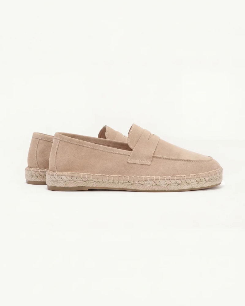Mules de Ante Azzurra - Beige