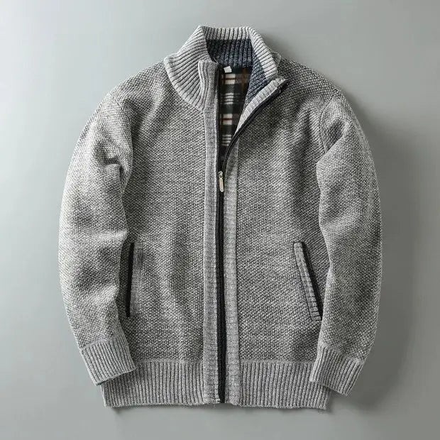 LORMONT | CHAQUETA DE PUNTO CON CREMALLERA