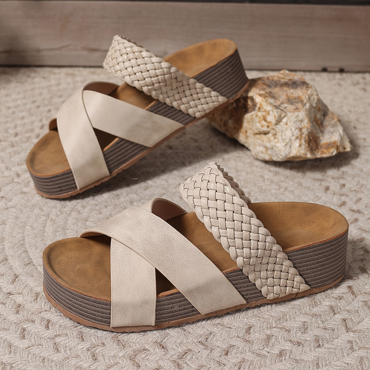 Nicole | Sandalias Ortopédicas de Cuero Premium