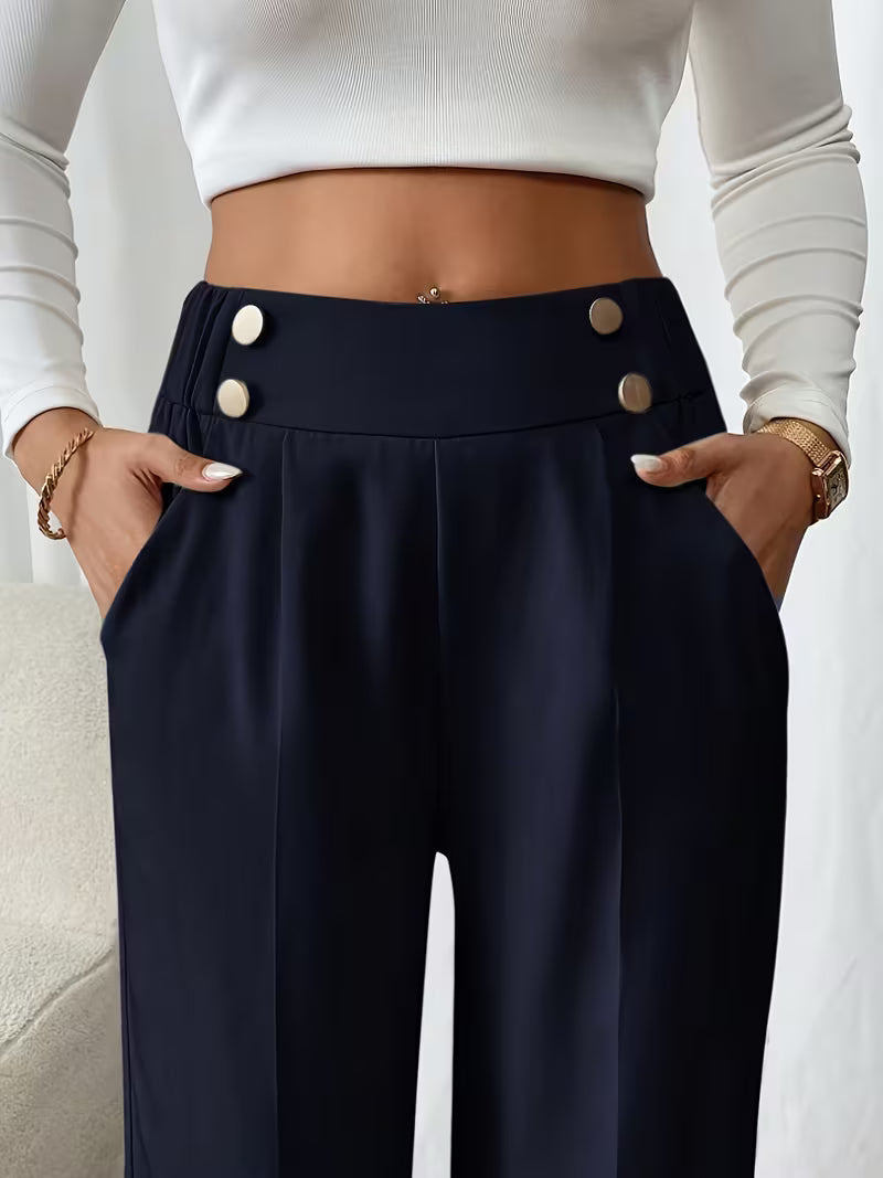 TAILLEBOUTON | PANTALON CON BOTONES EN LA CINTURA