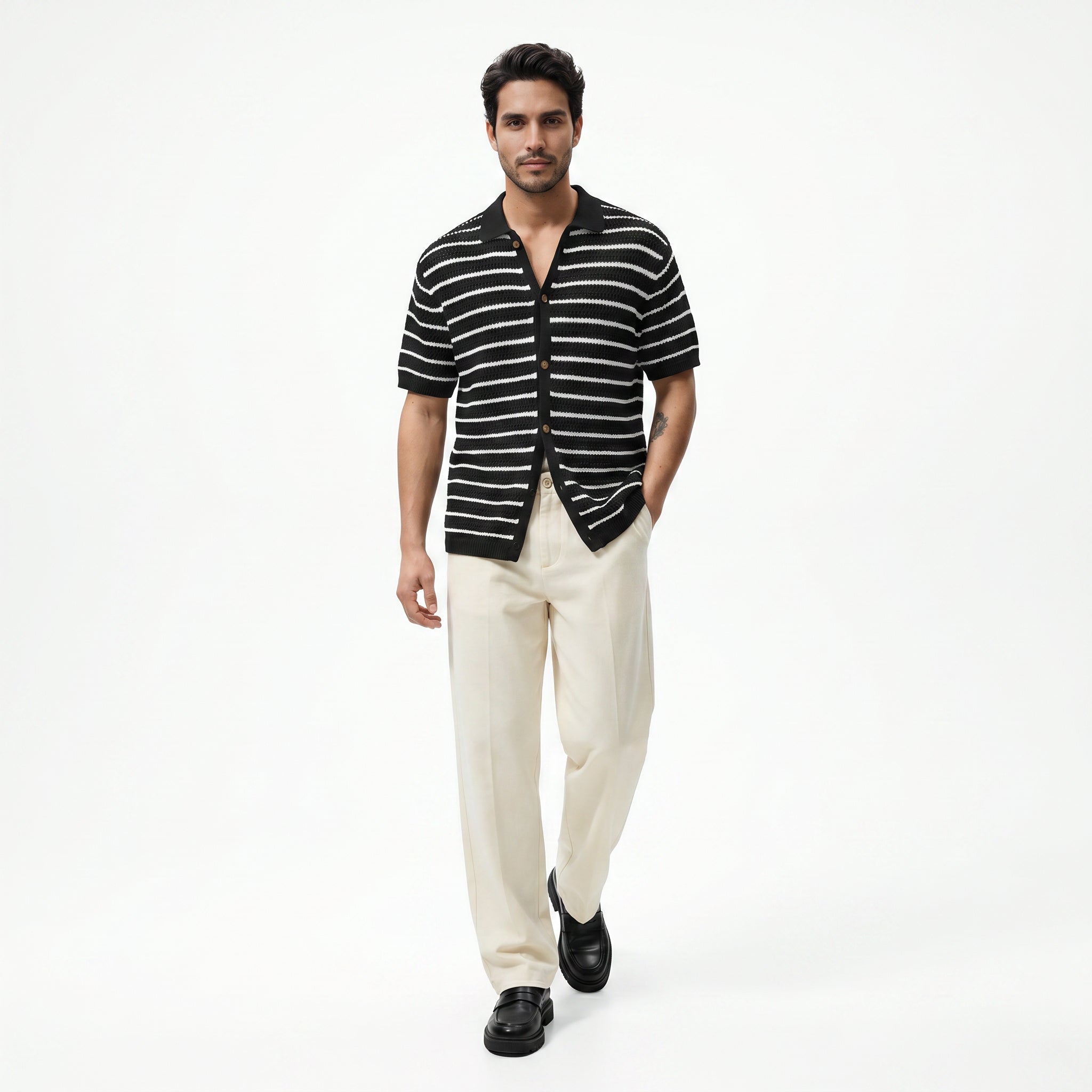 Camisa de Rayas Davos
