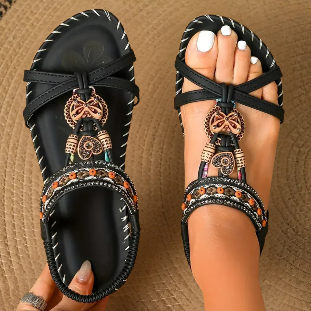 Esther | Sandalias Estilo Ibiza que Combinan Confort y Elegancia