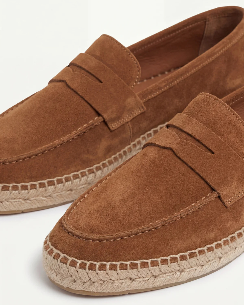 Mules de Ante Azzurra - Marrón claro