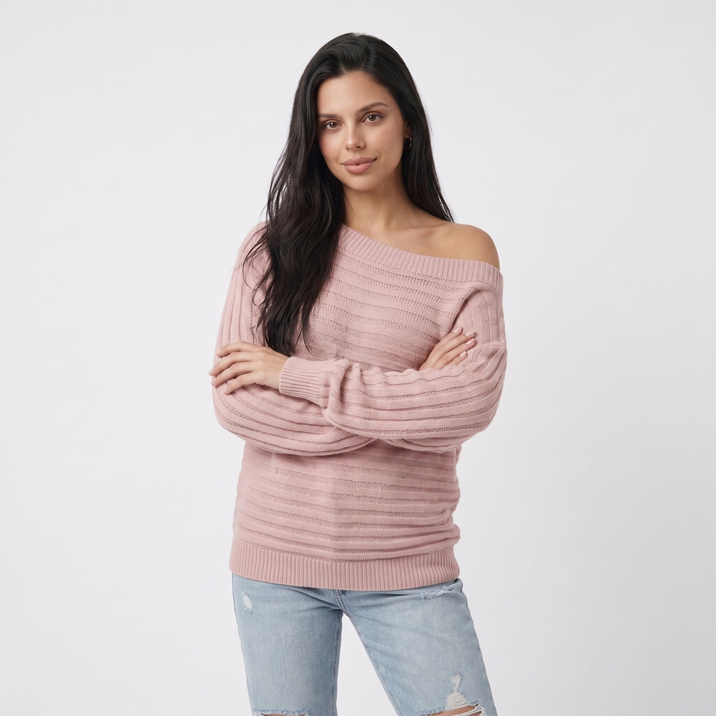 EPAULINE | SUETER OFF-SHOULDER