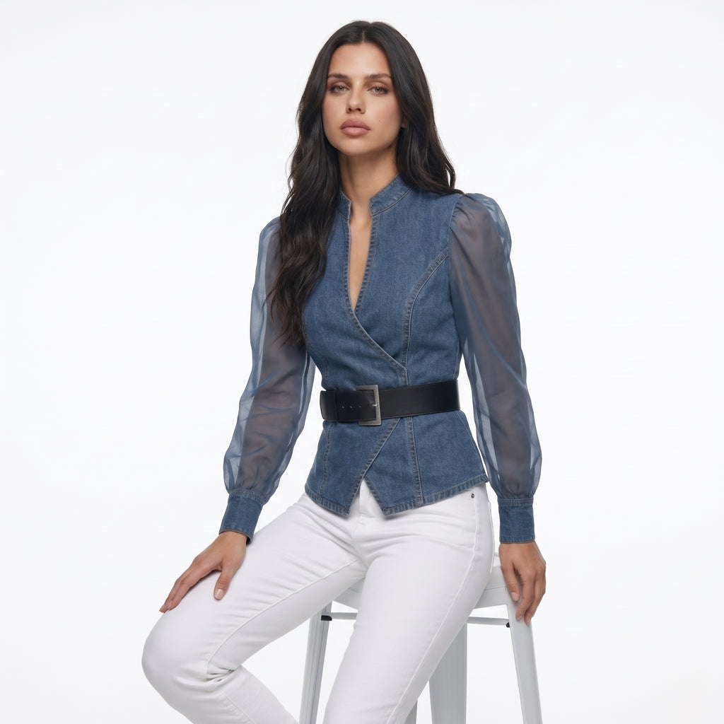 DENIMENTINE | BLUSA VAQUERA