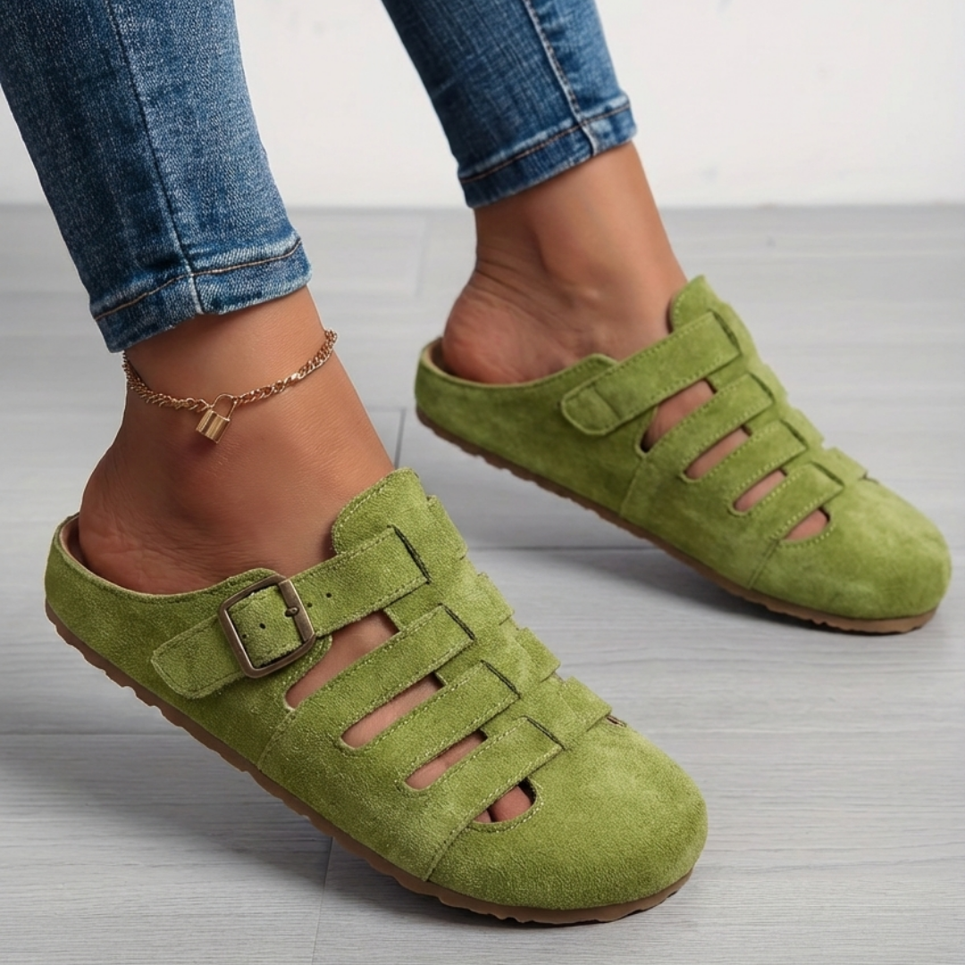Bianca | Sandalias Mules de Confort sin Cierre