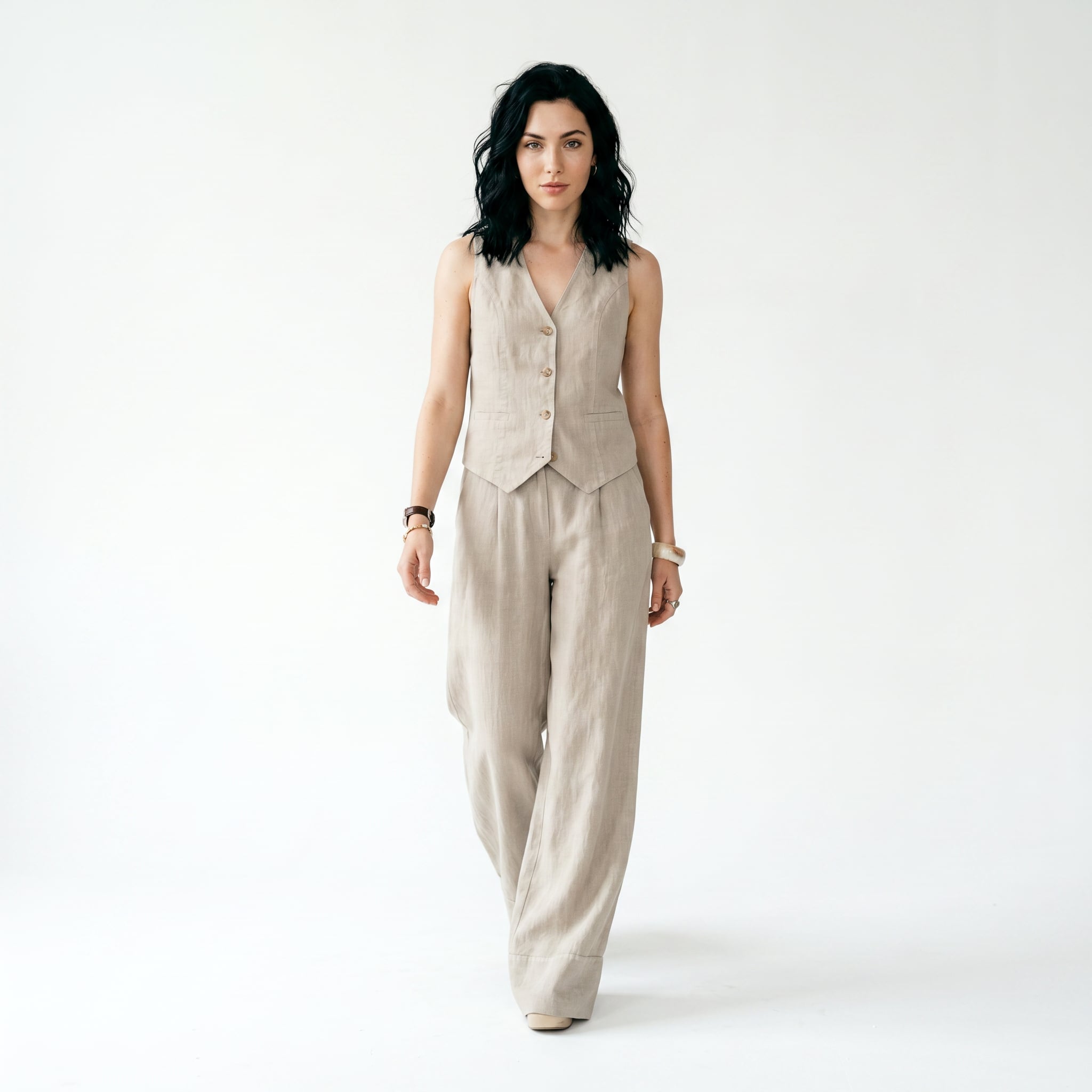 Elegante conjunto de dos piezas