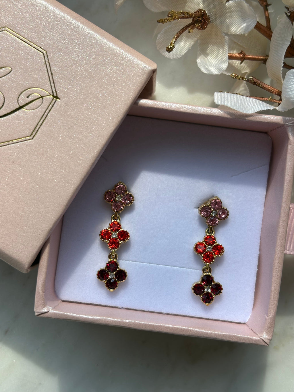 Pendientes Berry Bloom