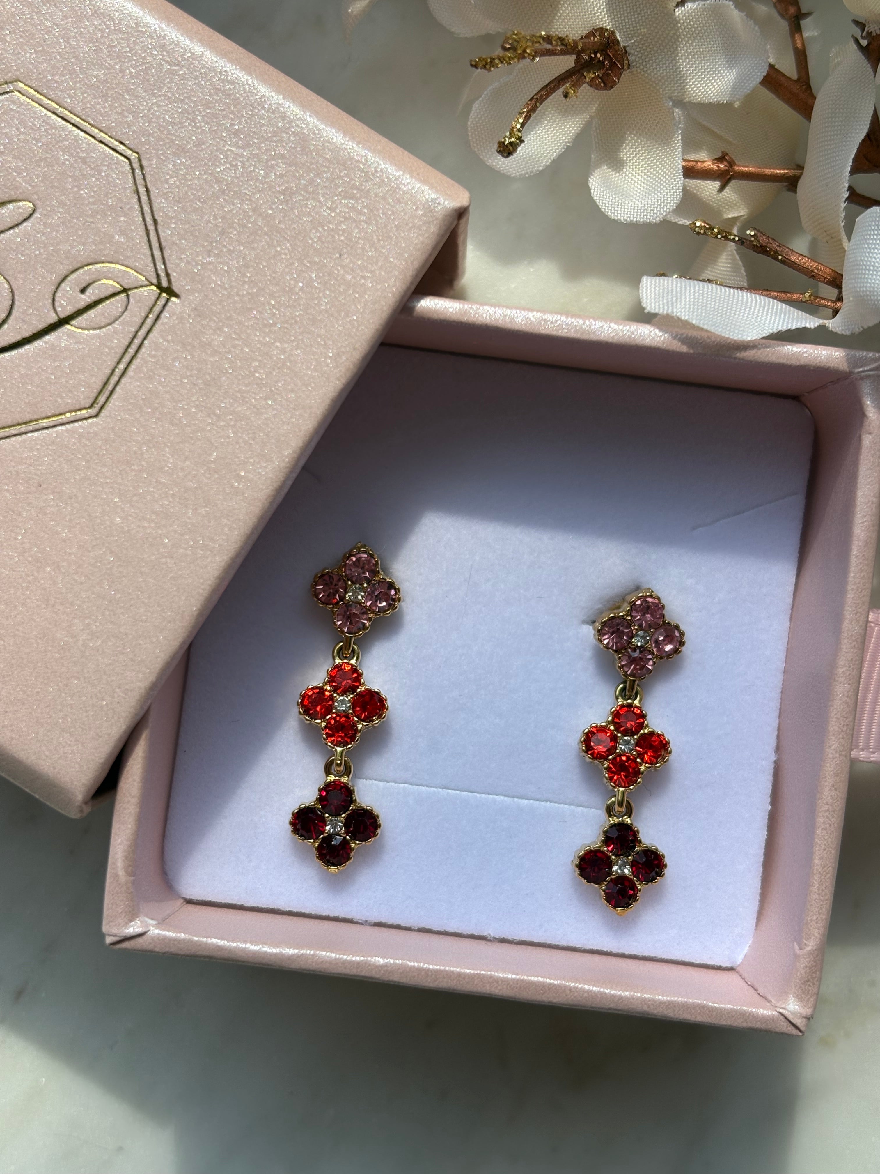 Pendientes Berry Bloom