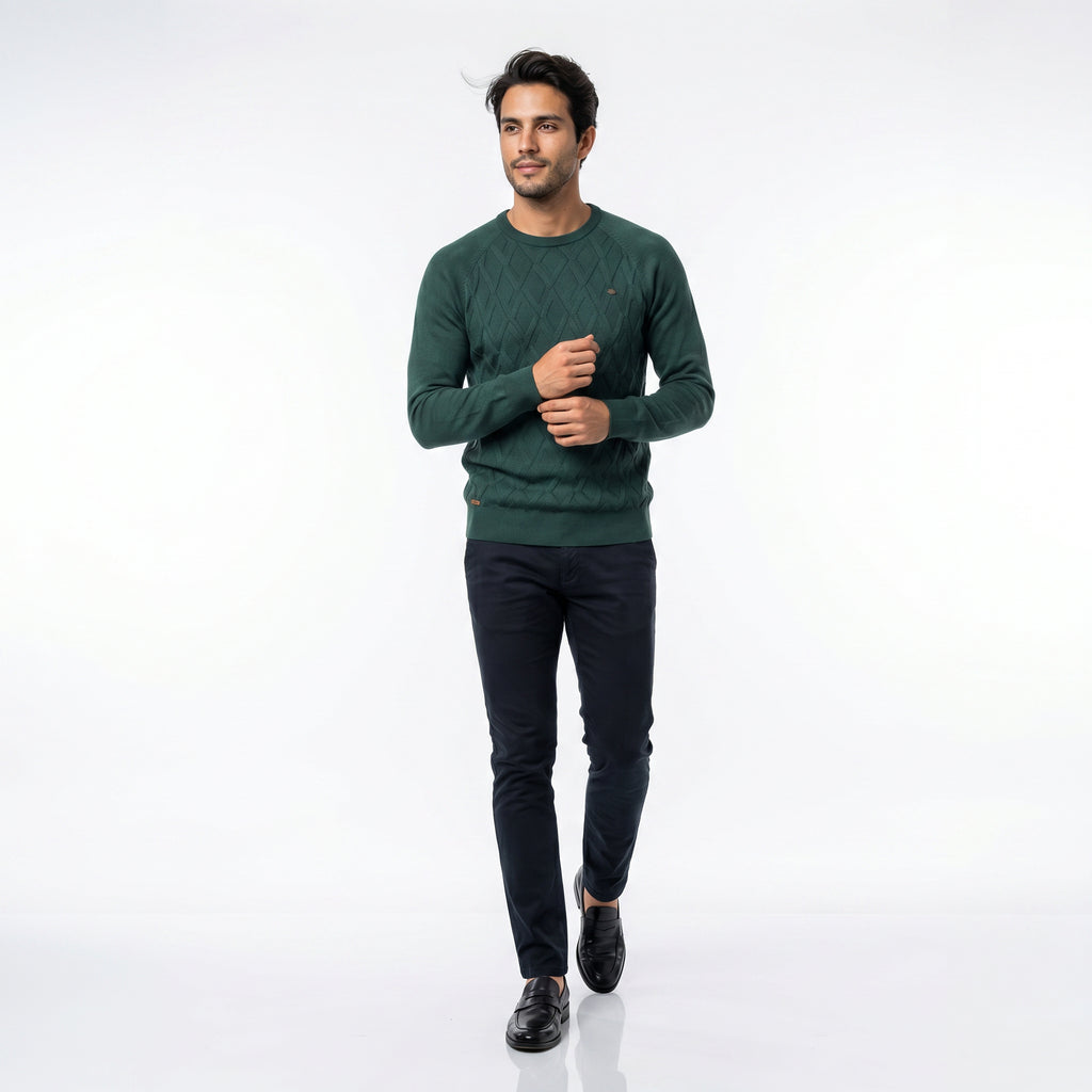 Venus | Jersey de Hombre con Diseño de Rombos