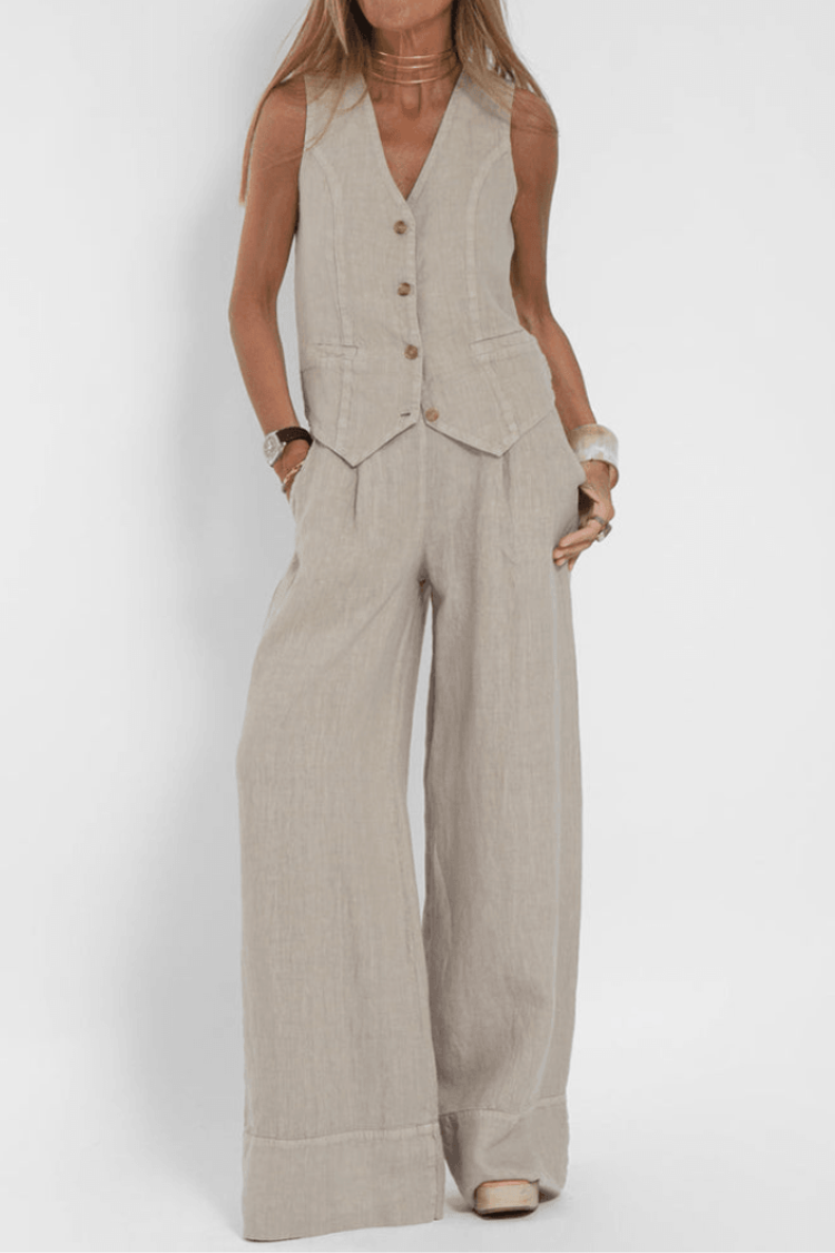 Elegante conjunto de dos piezas