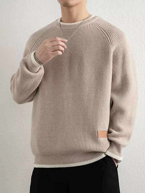 CANNELINE | SUETER DE CUELLO REDONDO ACANALADO