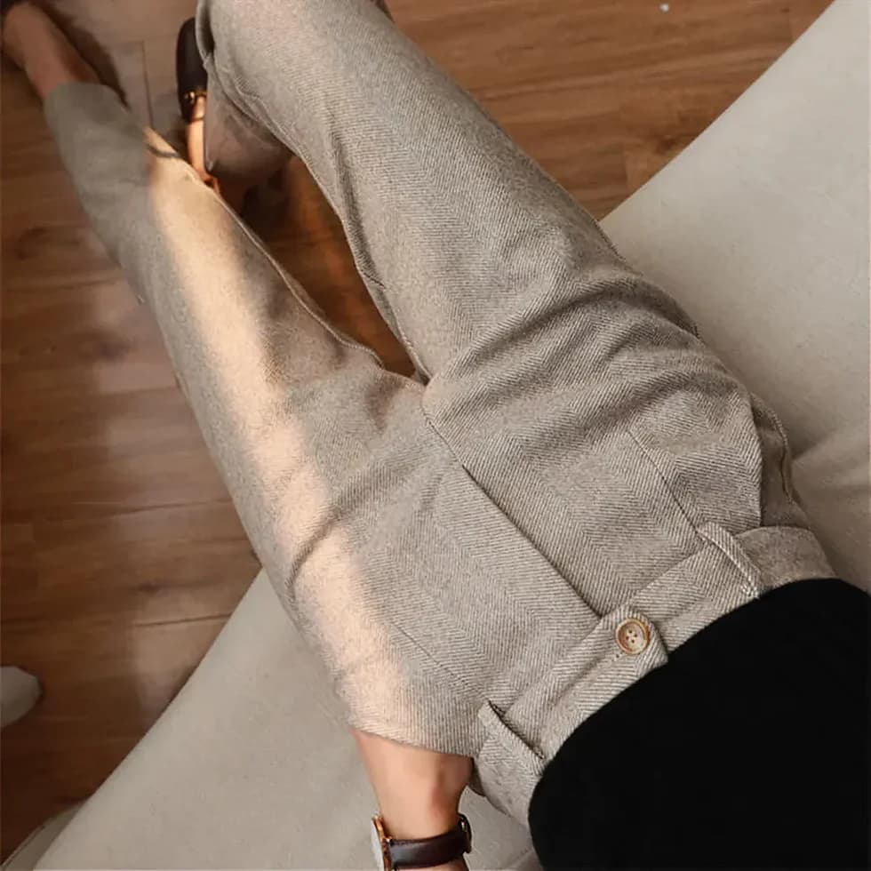 Roma | Pantalón de Corte Ajustado