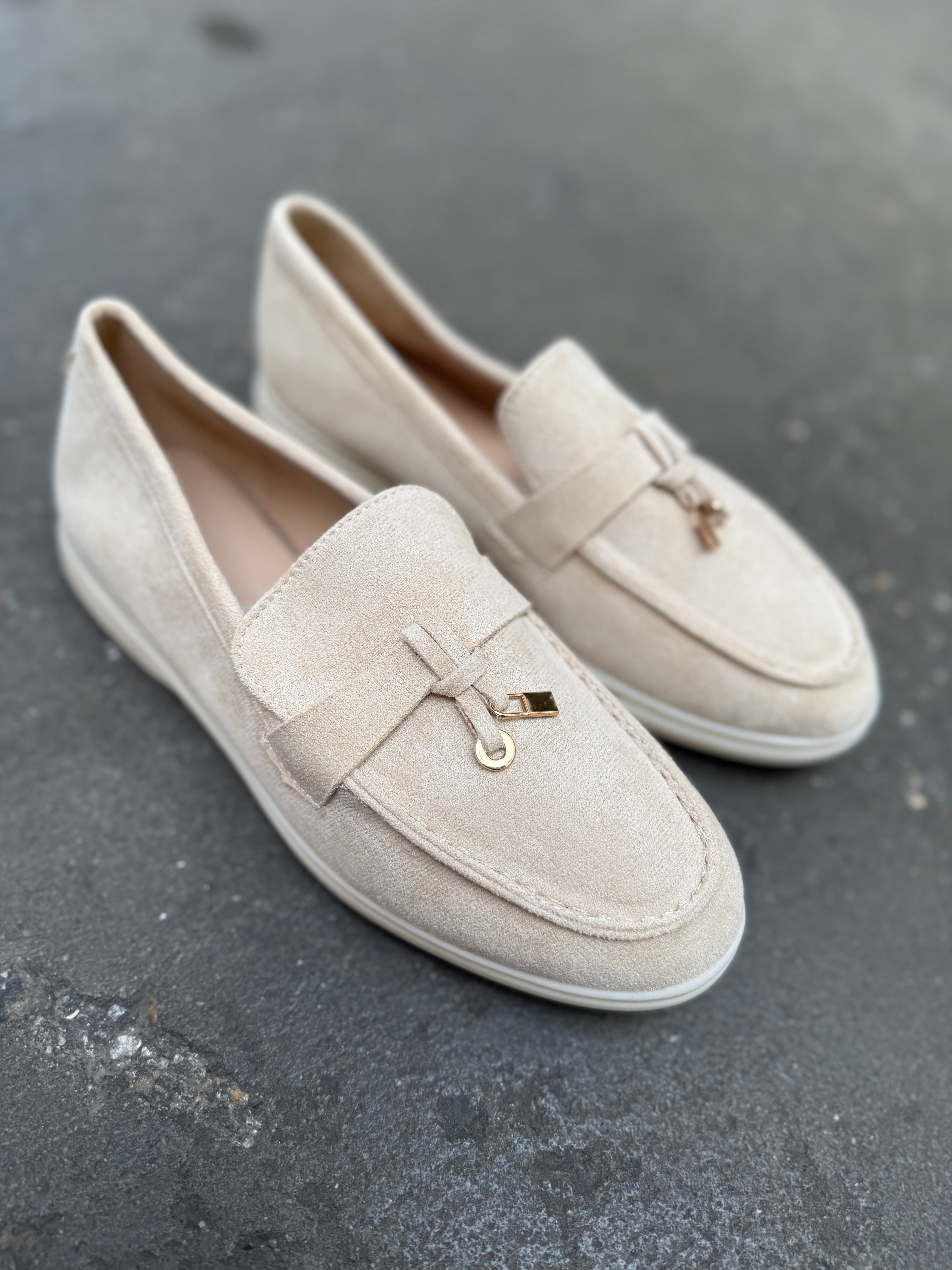 Élise | Mocasines Beige