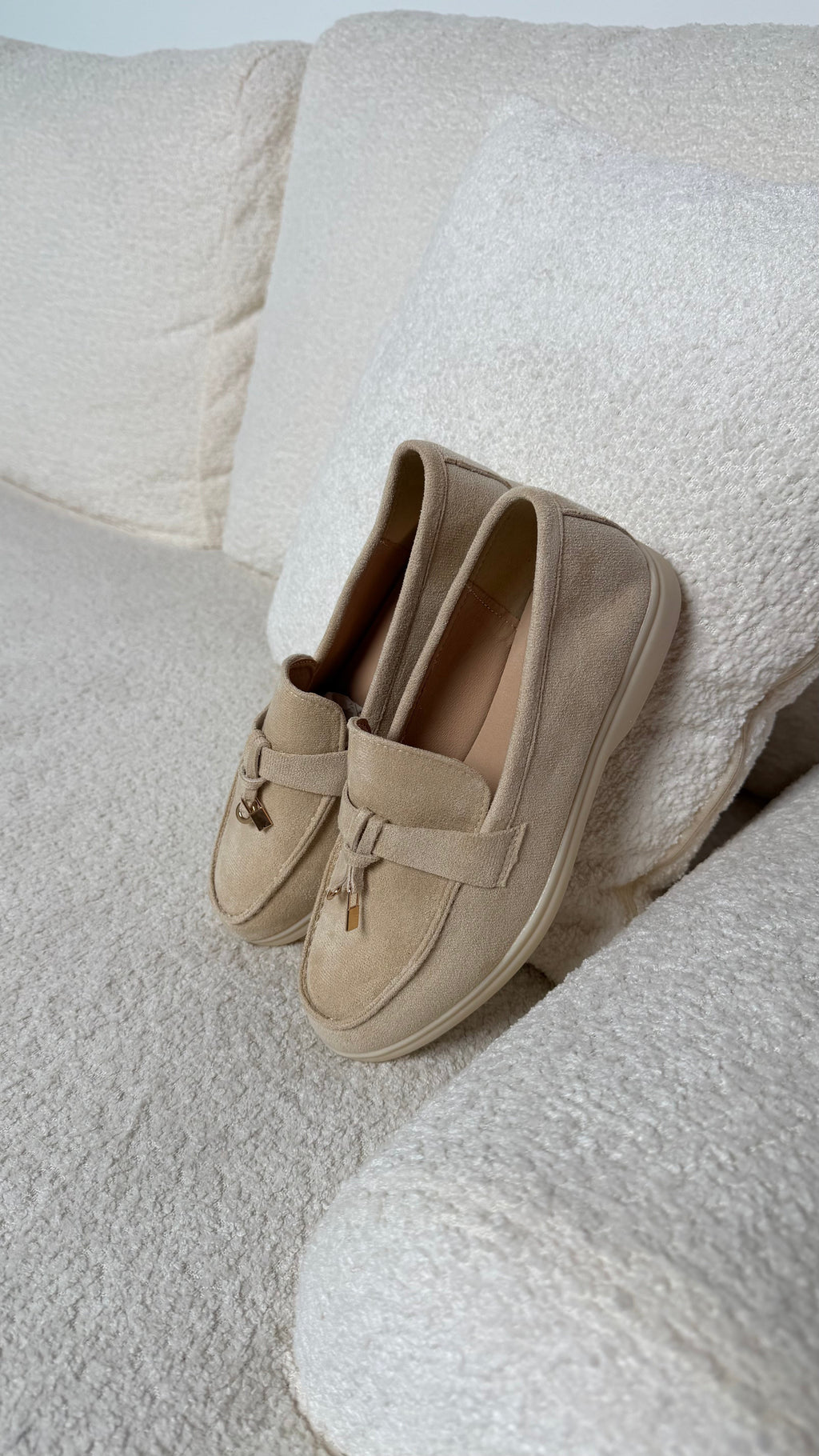 Élise | Mocasines Beige