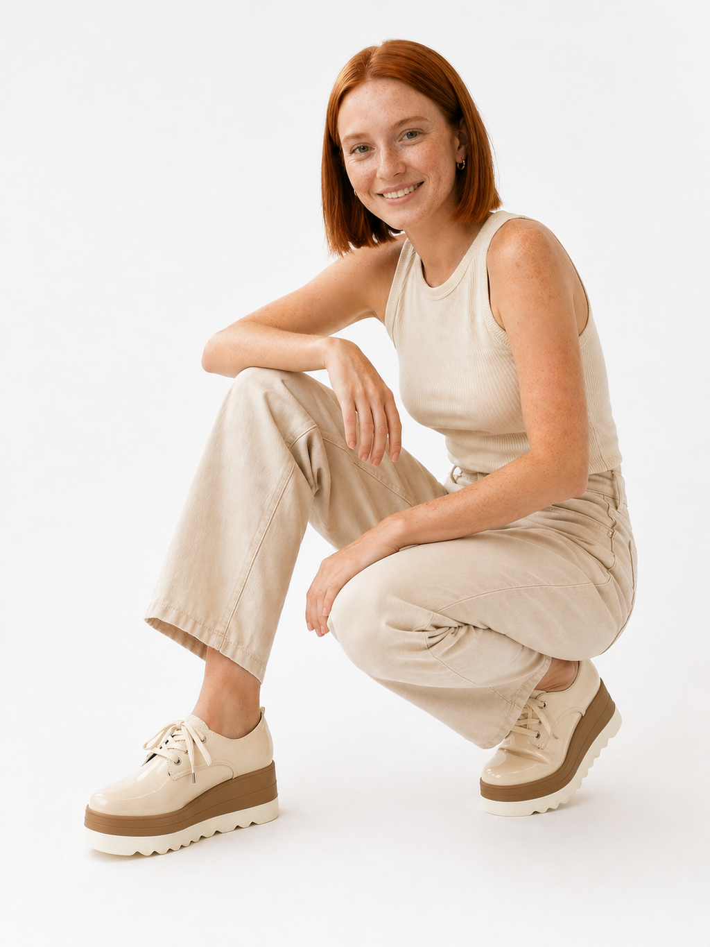 Zapatillas con plataforma acolchadas