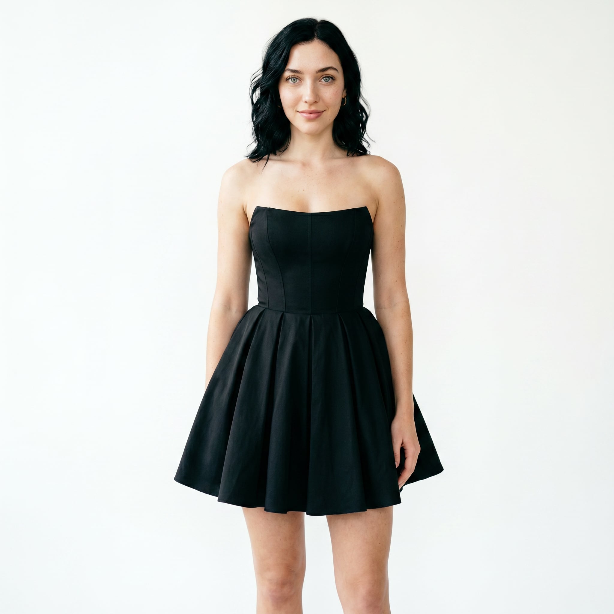 Vestido corto elegante
