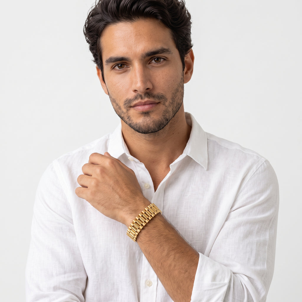 SANGLENOVE | PULSERA DE CORREA GRUESA