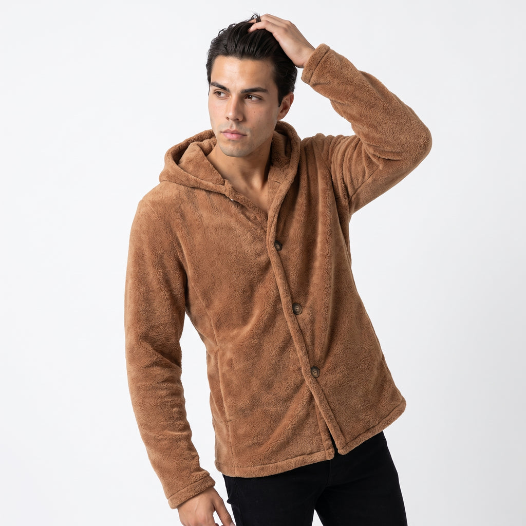 POLARCAPUCHE | CHAQUETA DE FLEECE CON CAPUCHA