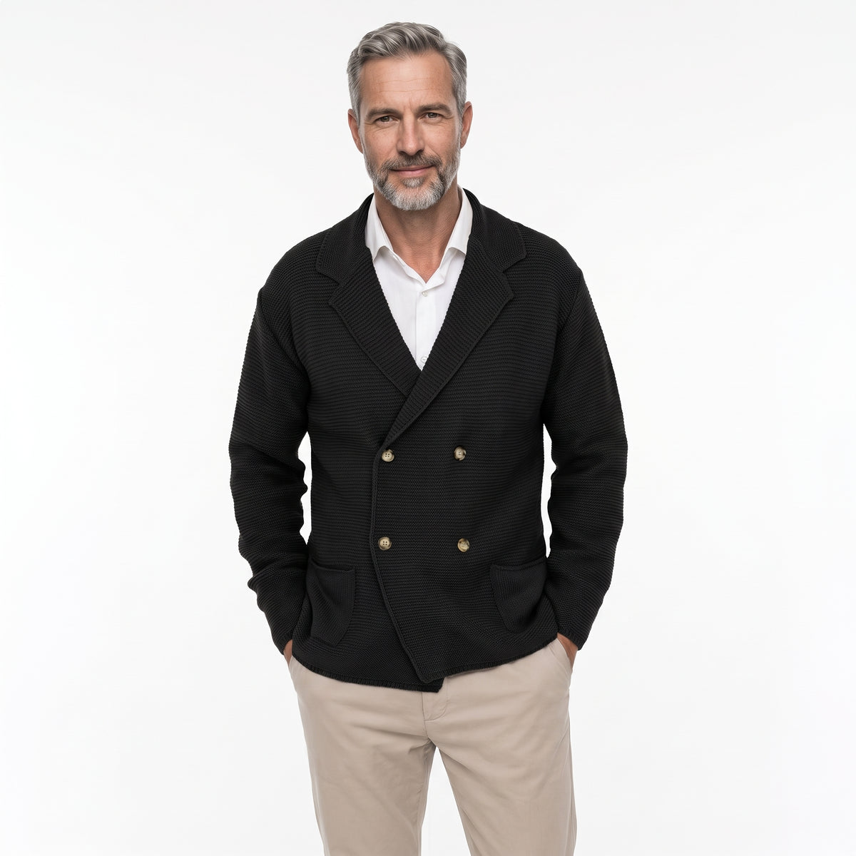 TEXTORIN | BLAZER DE PUNTO TEXTURIZADO