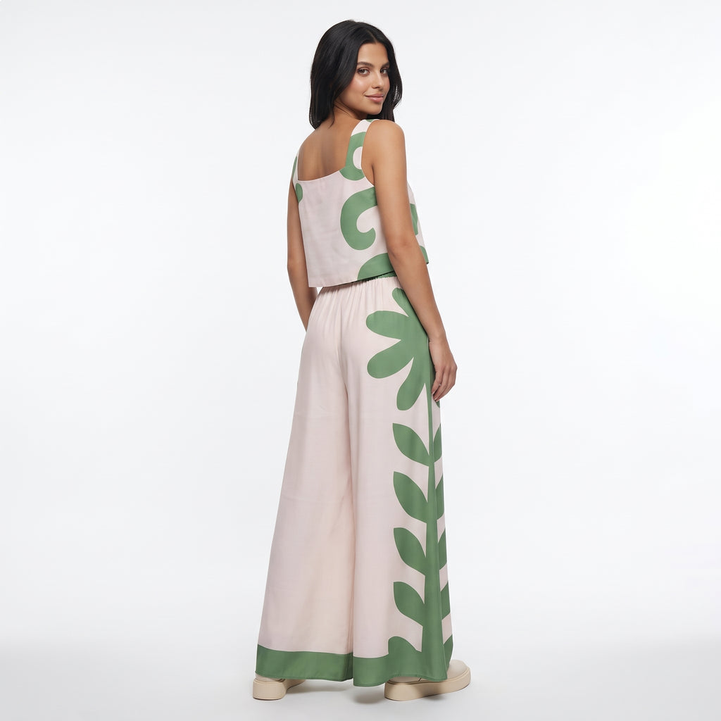 MARGAUX | CONJUNTO SIN MANGAS FLORAL