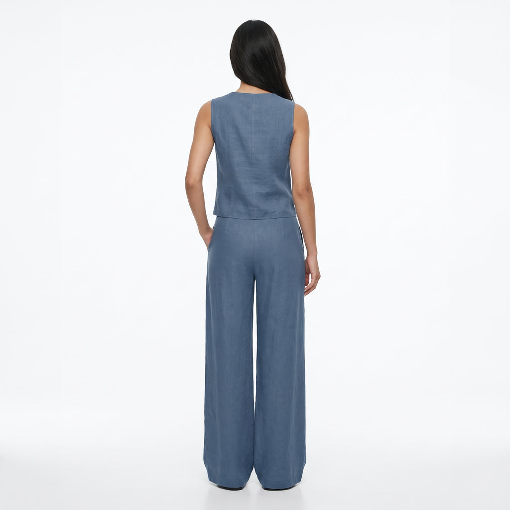 MAXENCE | CONJUNTO CHALECO + PANTALON DE REGALO