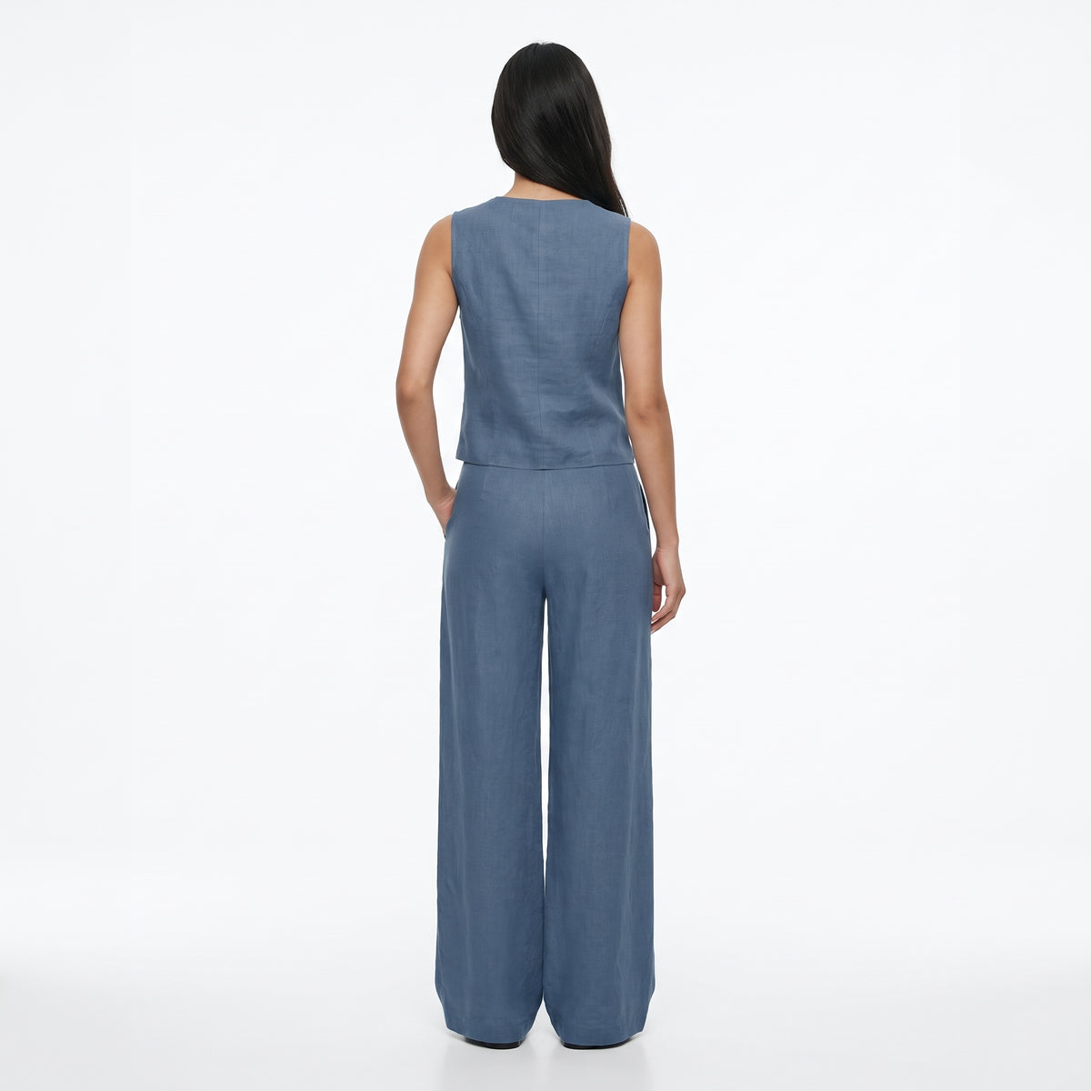 MAXENCE | CONJUNTO CHALECO + PANTALON DE REGALO