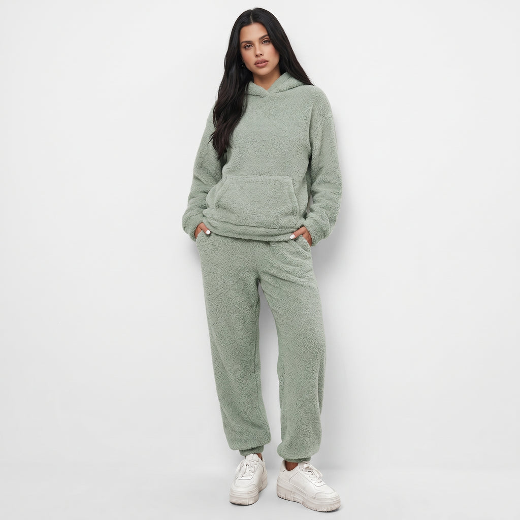 DOUCELINE | CONJUNTO DE LOUNGE TEDDY ULTRA SUAVE
