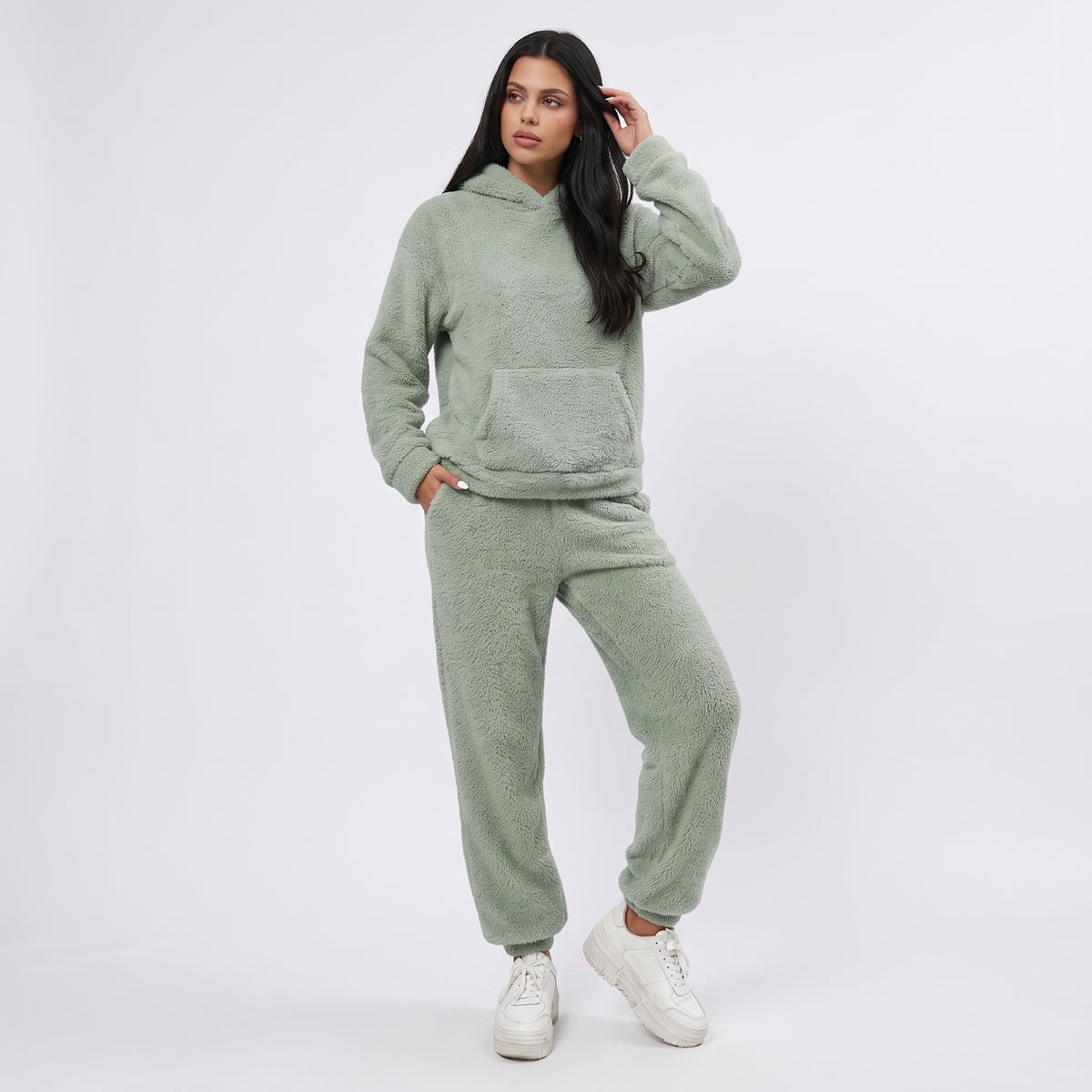 DOUCELINE | CONJUNTO DE LOUNGE TEDDY ULTRA SUAVE