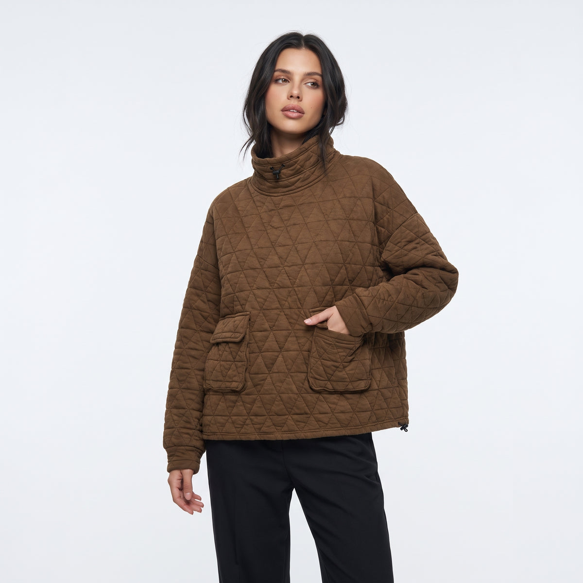 OUATINELLE | PULLOVER ACOLCHADO