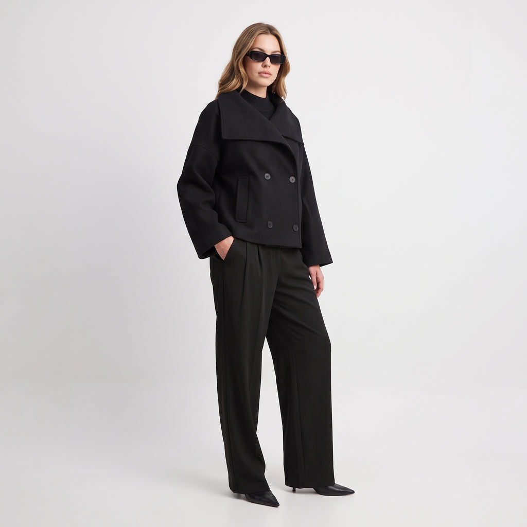 WALLIS | ABRIGO DE DOBLE BOTONADURA