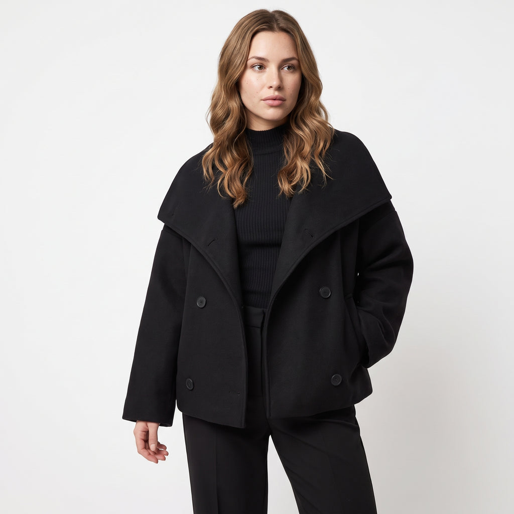 WALLIS | ABRIGO DE DOBLE BOTONADURA