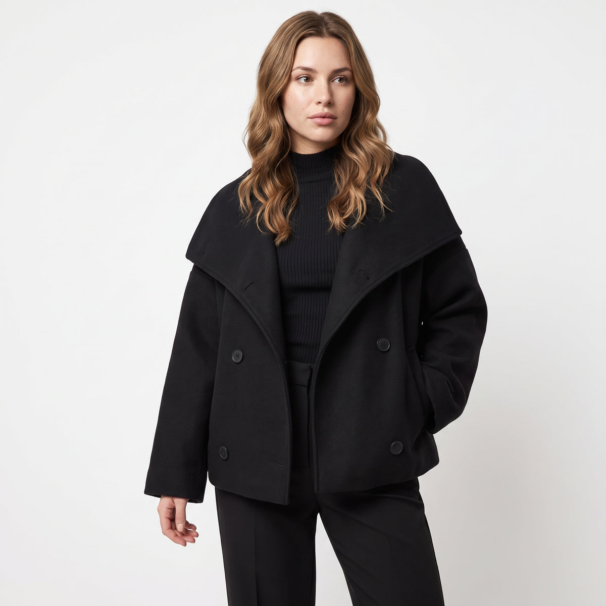 WALLIS | ABRIGO DE DOBLE BOTONADURA