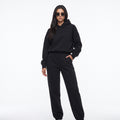 ESSENTIELLE | CONJUNTO DE SUDADERA CON CAPUCHA Y JOGGER