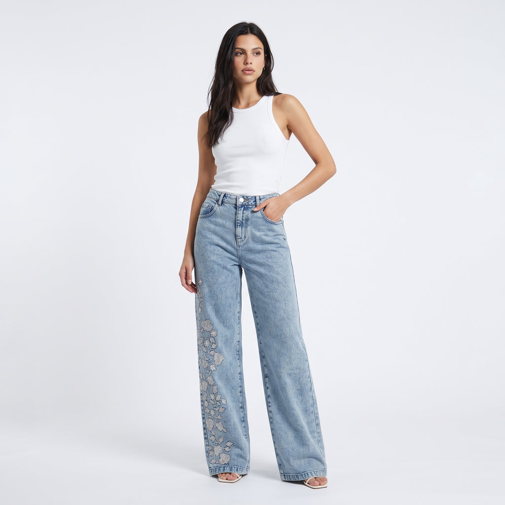 CURVELINE | JEAN VAQUERO TALLA PLUS