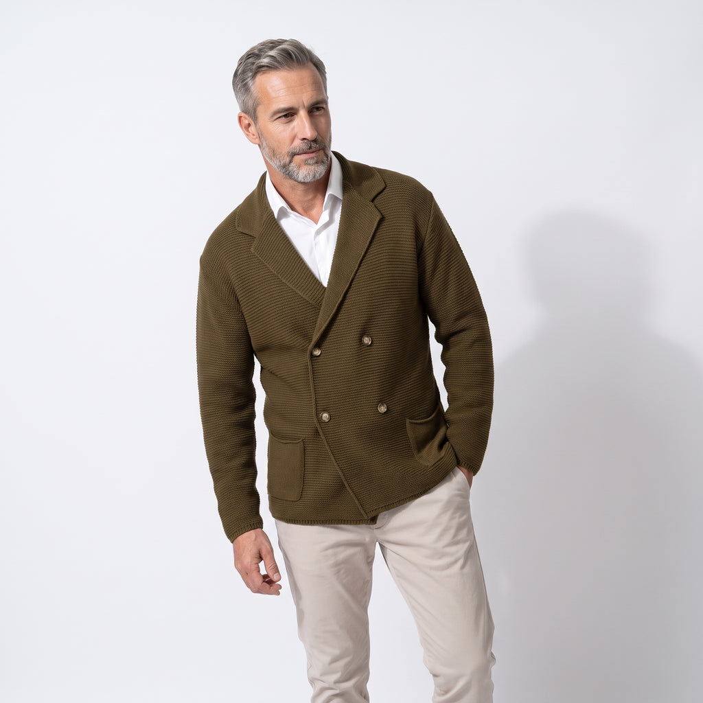 TEXTORIN | BLAZER DE PUNTO TEXTURIZADO