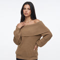 BARDOTINE | PULLOVER DE PUNTO OFF-SHOULDER