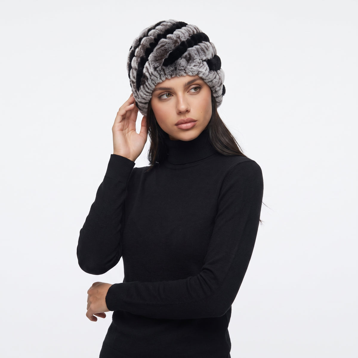 FRIMASELLE | GORRO DE PIEL SINTETICA SUAVE
