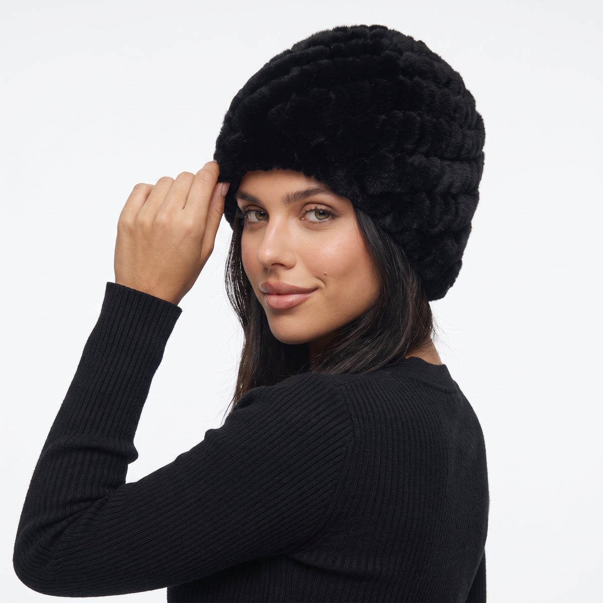 FRIMASELLE | GORRO DE PIEL SINTETICA SUAVE