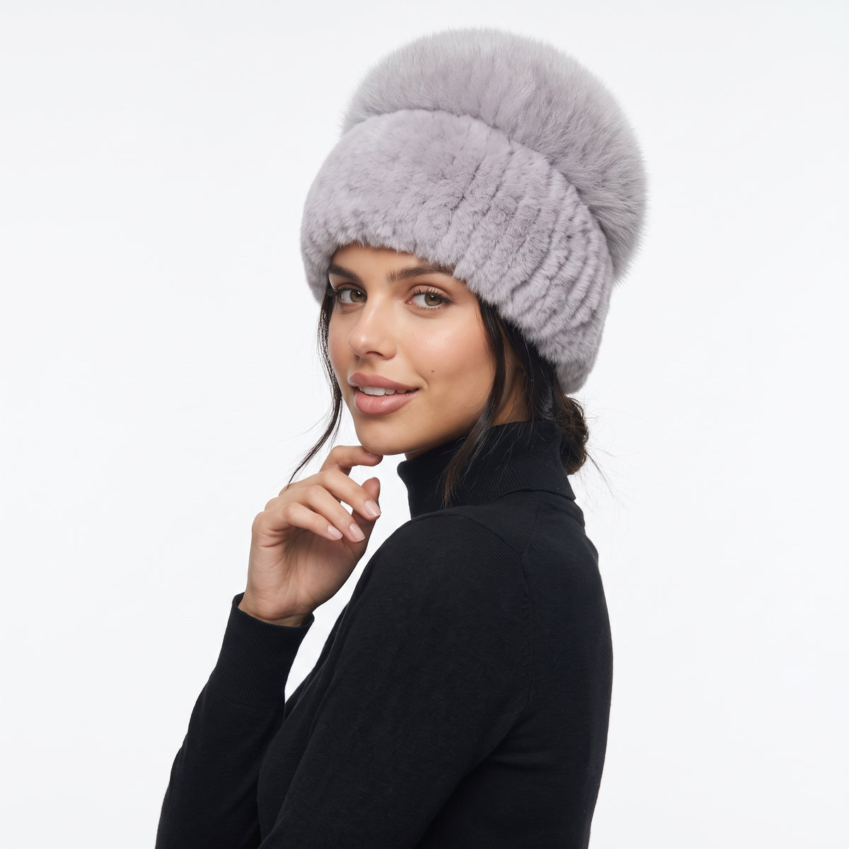 RENARDINE | GORRO DE PIEL DE ZORRO