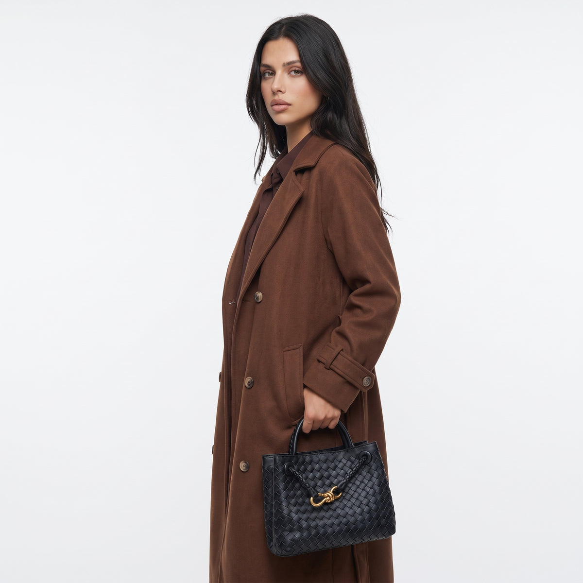 CHANTILLY | BOLSA DIARIA TEJIDA INDIGO