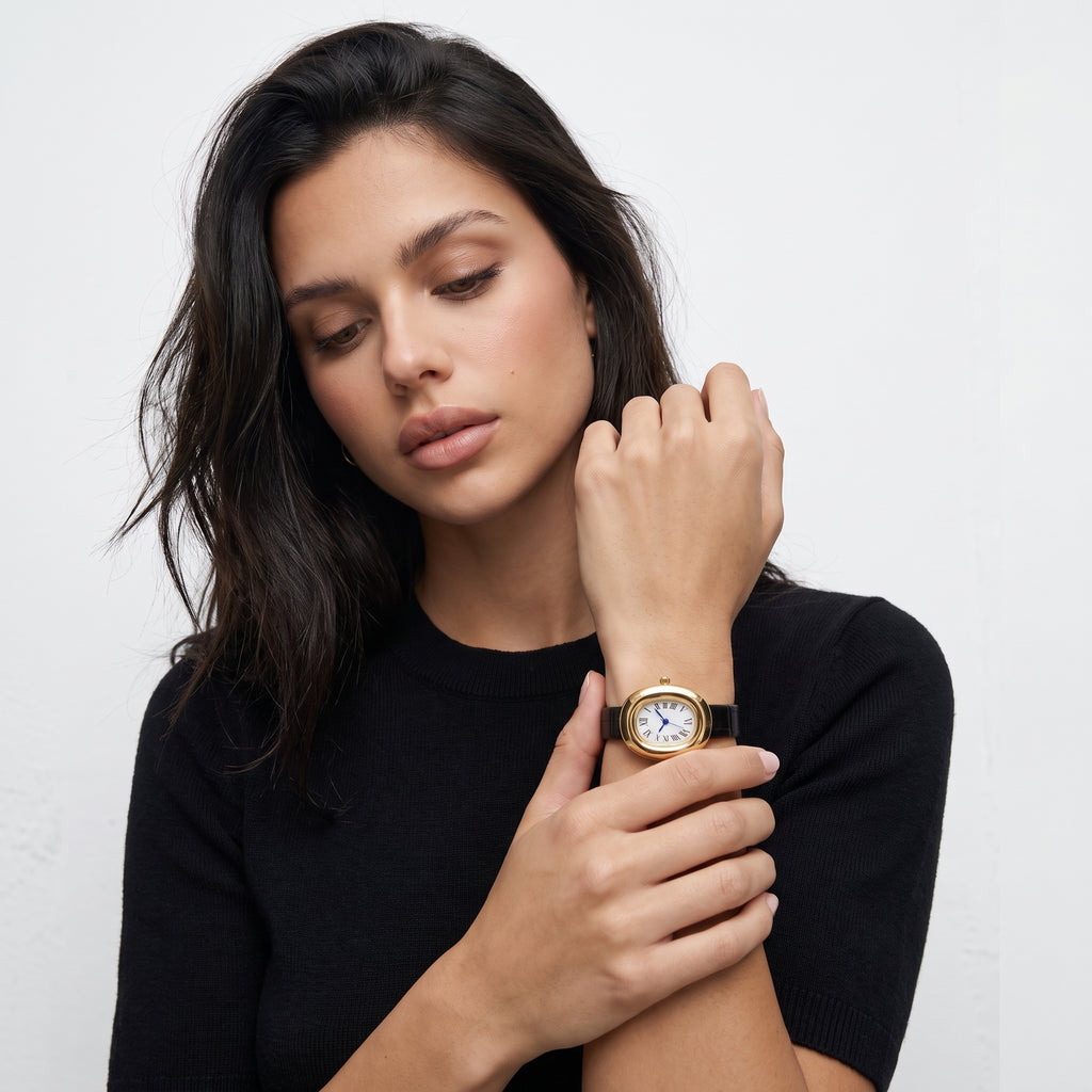OVALINE | RELOJ DE CUARZO OVALADO