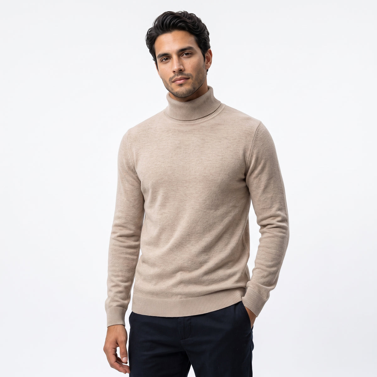 ARMAND | JERSEY DE CUELLO ALTO DE LANA MERINO