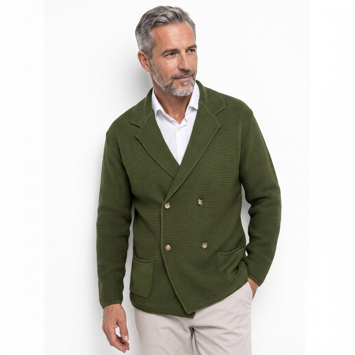TEXTORIN | BLAZER DE PUNTO TEXTURIZADO
