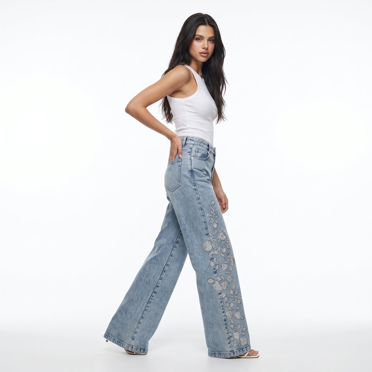 CURVELINE | JEAN VAQUERO TALLA PLUS