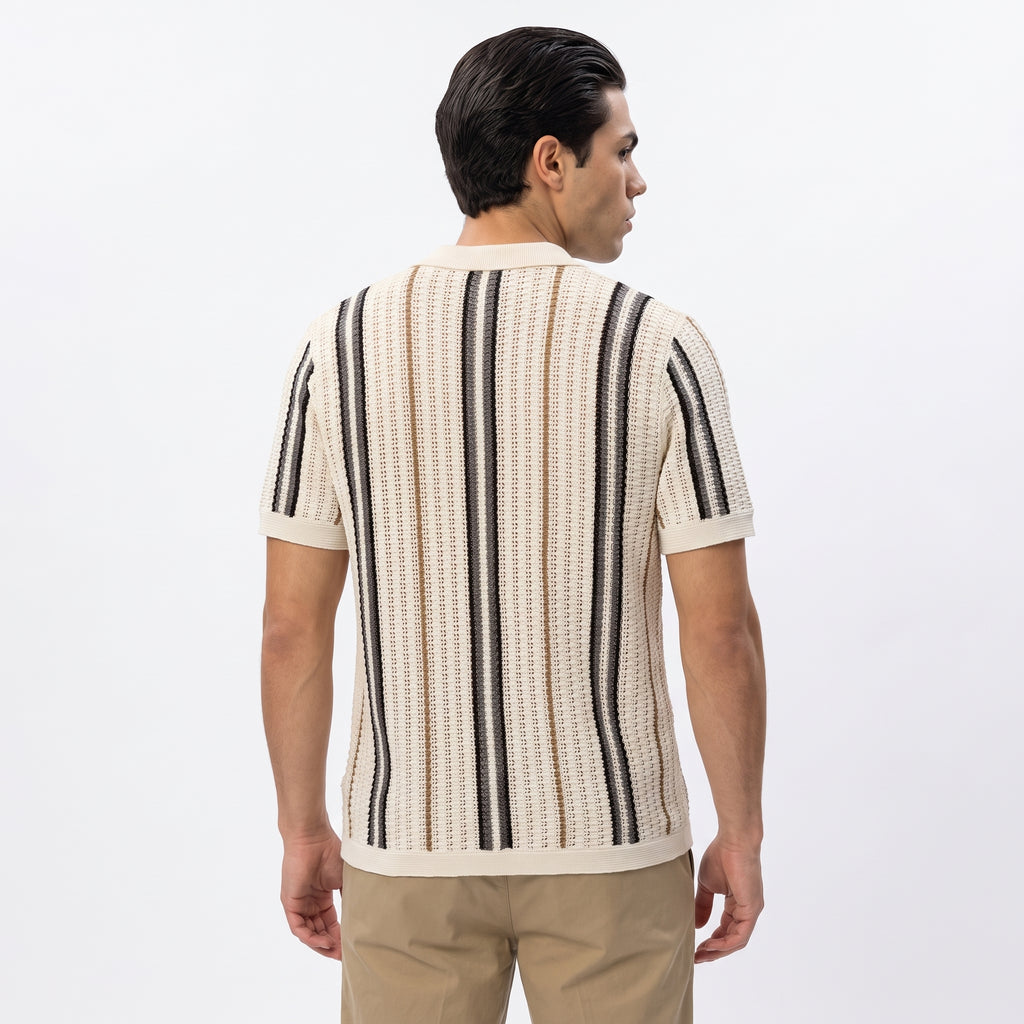 CALANQUE | CAMISA DE PUNTO CON BOTONES
