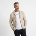 ARMELINE | CARDIGAN DE PUNTO TRENZADO TIPO CESTA